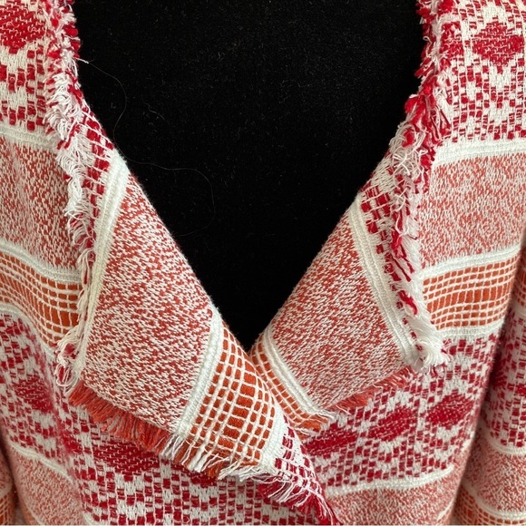 Loft Red & White Jacket (fits like sz.8) - Picture 3 of 9